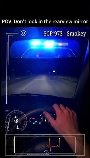 SCP-973: Do NOT speed on this highway.🚫 [BODYCAM] #Shorts
