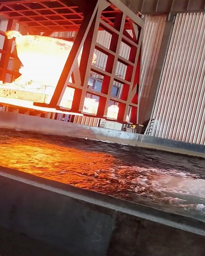 102K views · 146 reactions | Intense Heat Meeting Powerful Water Flow. #SteelCooling #IndustrialProcess | Jogi Jokes | Facebook