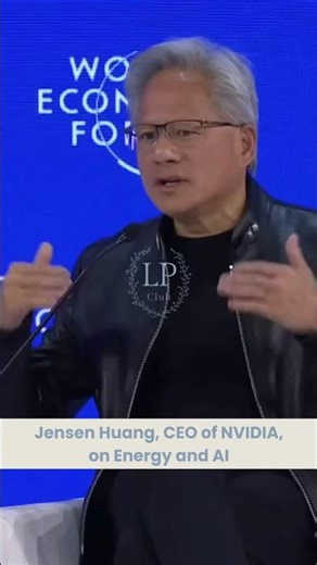 Jensen Huang, CEO of NVIDIA,on Energy and AI