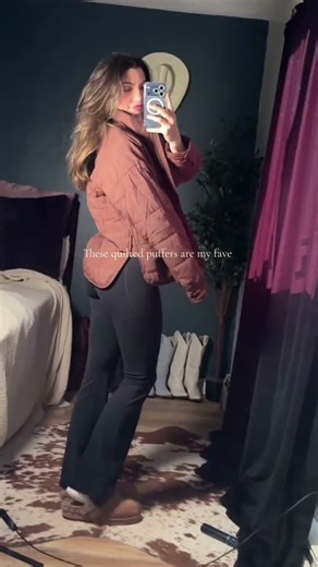 Love these little quilted puffer jackets #quiltedjacket #pufferjacket #TikTokShopCreatorPicks