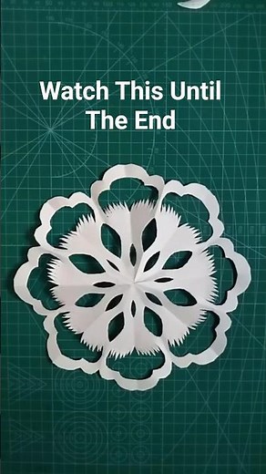This Paper Pattern Is Beautiful #kirigami #diy #diy #paper #diycraft #papercraft #craftideas