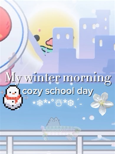 Cozy Winter Morning Routine for School
