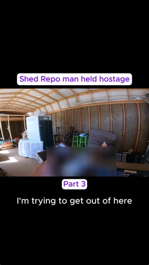 Shed Repo man held hostage #Repo #ShedHappens #ShedRepo (3) | shed
