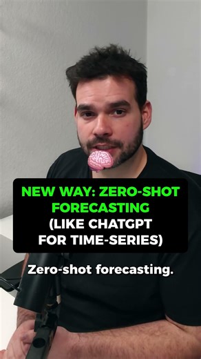 This AI Predicts Without Any Training Data #innovation #AI #shorts