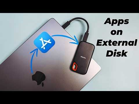 How to Install Mac Apps on External Disk