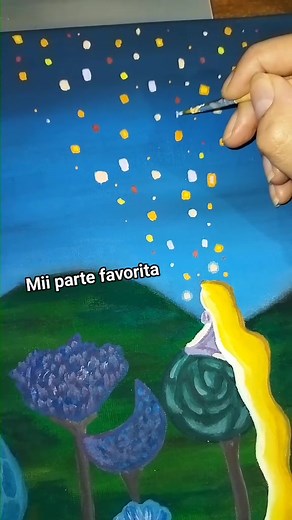 Dibujo de Rapunzel en Lienzo: Tutorial Creativo