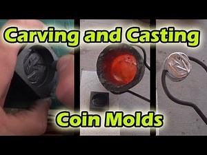 Carving and Casting Coin Molds By Hand