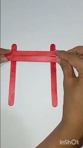 Ice cream stick board #diy #craft #creative #idea #art #shorts