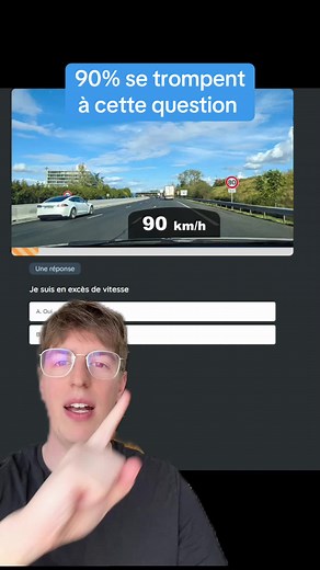À quelle vitesse faut il rouler ? #conduite #panneaux #codedelaroute