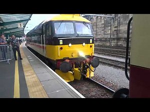 The LSL Class 47 ‘Standard’ BR InterCity Executive No.47593 'Galloway Princess' at Carlisle. (V5)