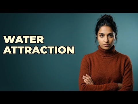 What Causes Electrostatic Attraction Between Water Molecules?