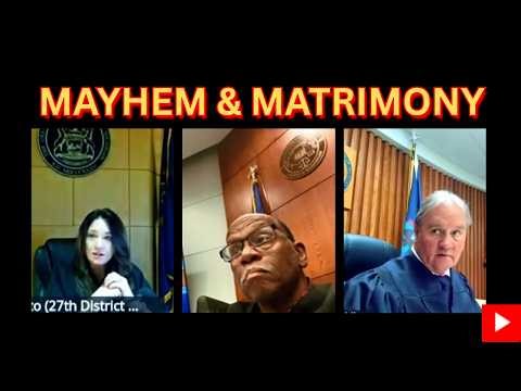 Mayhem, Malicious Mischief & Matrimony in Court