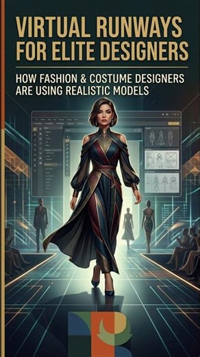 Bring Your Fashion Designs to Life: AI Virtual Trials for Costume Designers | Virtual Fashion Show