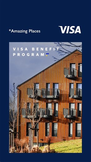 Připojte se k Visa Benefit Programu a užívejte si jedinečné výhody. | Visa