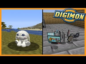 VENDORS & DIGIMOBS BONDING TYPES! Minecraft Digimobs New World Episode 6