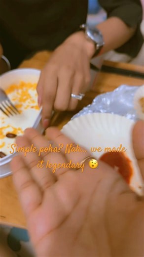 Simple poha? Nah… we made it legendary🫨#shortvideo #fun #shortvideo #hostellife #friends #foodie 🤣