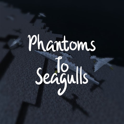 Jpk's Phantoms to Seagulls Minecraft Texture Pack