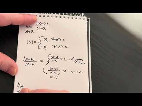 Absolute Value Limit Problem from Calculus
