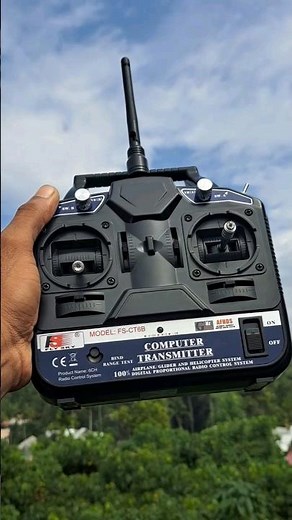 Flysky fs ct6b Transmitter for #diy #hobby #rccar #drone #rcplane #rcboat #shorts