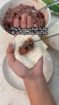 Cách làm Sủi Cảo Tôm Thịt thơm ngon đây