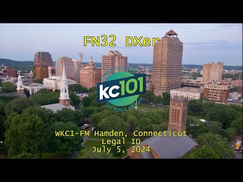 KC101 | WKCI-FM Hamden, Connecticut Legal ID (7/5/2024)
