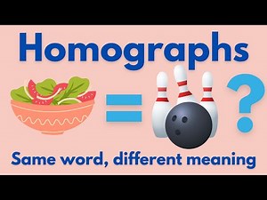 Understanding Homographs in English: Essential Tips | Podcast
