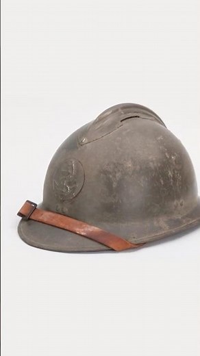 The French Helmet - Adrian Helmet - Weapons of the Second World War #history #ww2 #seeuinhistory