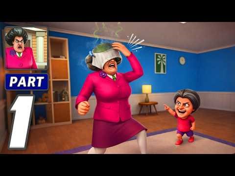 Prankster 3D - Gameplay Walkthrough Part 1 - Tricks Laugh Escape (iOS, Android)