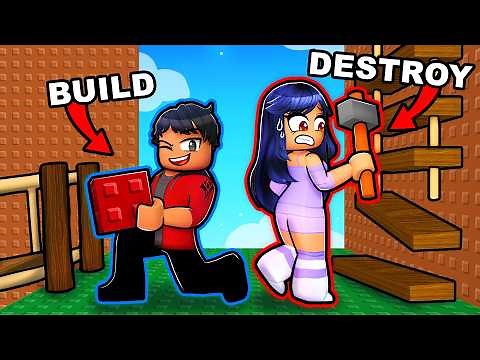 BUILDING and DESTROYING in Roblox!