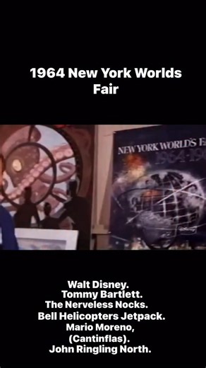 1964 New York World's Fair 1964-1965 when the world of live entertainment came together for the biggest event in history, Tommy Bartlett Show, The Nerveless Nocks , Walt Disney World, Ringling Bros. and Barnum & Bailey, Bell Helicopter Textron, Movie Star Cantinflas and Papantla Pole Dancers of Veracruz Mexico. #show #worldsfair #nervelessnocks #tommybartlett #waltdisney #liveshow #history #newyork #daredevil | Michelangelo Canestrelli Nock