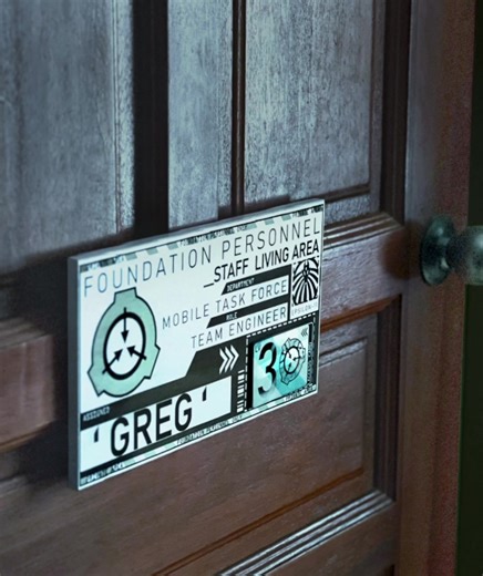 New SCP Room Signs now available #scp #scpfoundation #scptiktok #scpresearcher #scpmeme