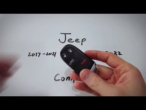 Jeep Compass Key Fob Battery Replacement (2017 - 2021)