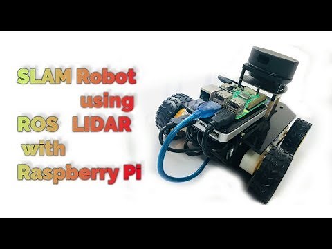 SLAM Robot using ROS & LIDAR with Raspberry Pi