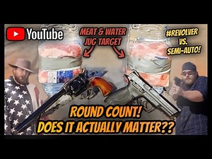 Outgunned in a Gunfight? Revolver vs Semi-Auto Showdown! | Does Round Count Matter in Self Defense?
