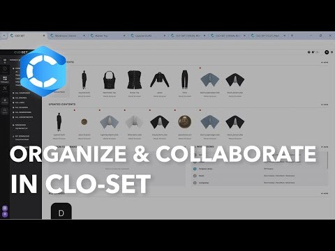 How to Organize Your CLO Projects and Collaborate in CLO-SET