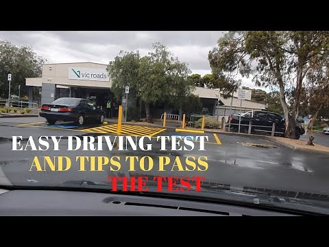 easy driving test and route#2 and tips to pass the test in Broadmeadows Vic road