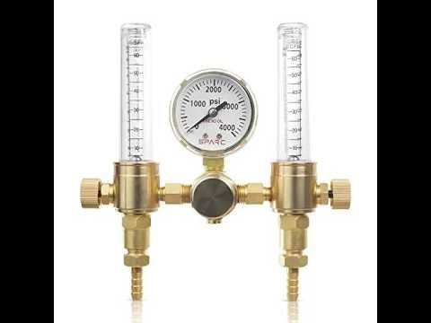 SPARC Dual Argon Regulator and Flow Meter Review - Pros & Cons - SPARC Premium Dual Argon Regulator