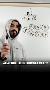 Neil Trivedi | MyEdSpace on Instagram: "Have You Ever Seen This Formula Before? Let Me Break It Down For You [maths concepts explained, maths explained, maths concepts broken down, MyEdSpace, NeilDoesMaths, Noice, permutations, factorials, what are factorials]"