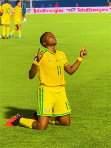 Who else but Thembi? South Africa take the lead! 🇿🇦🔥 #TotalEnergiesWAFCON2026 | #FIFAWWC