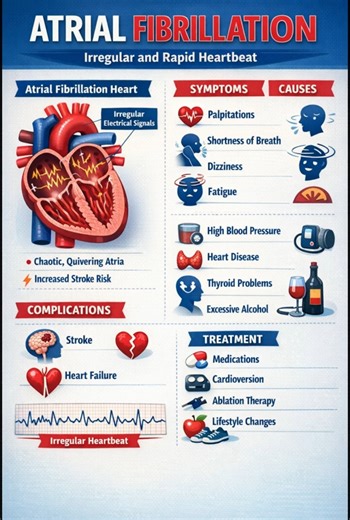 Atrial Fibrillation: 5 Warning Signs You Should Never Ignore
