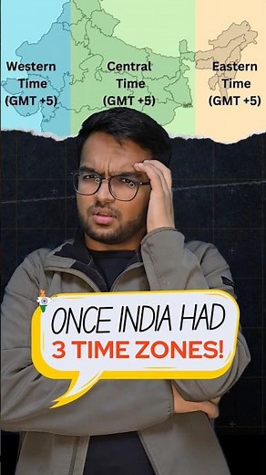India’s Clock is BROKEN! From 3 to 1 TIME ZONE! #shorts #timezone #northeast