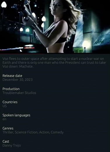 Machete Kills Again... in Space 2 official trailer (2023)