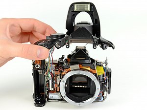 Nikon D5100 Carefully Dissected, Found to Have "4 Billion" Screws