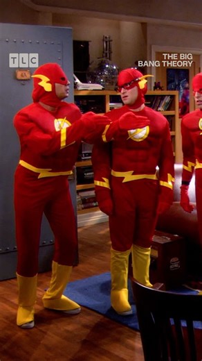 This is why we needed a costume meeting! 🤣⚡️ #TheBigBangTheory weekdays from 5pm on TLC | TLC UK