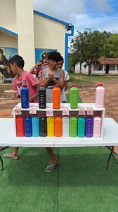 1.6M views · 6.1K reactions | Bottle game match the order of the colors | Team Challenges | Facebook