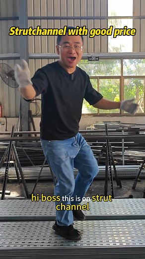 Strutchannel in different sizes and materials with good price#strutchannel#galvanized#factoryprice#wholesalestrutchannel | Cable Tray