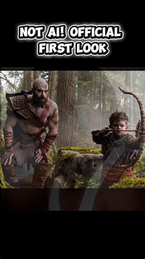 God of War Series First Look is Out! 😱 Ryan Hurst as Kratos? 🔥 | MovieStar Facts #shorts