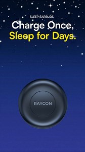 Drift Into Deep Rest — Introducing Raycon’s Sleep Earbuds. Designed for uninterrupted, restorative sleep with powerful noise-blocking performance. Enjoy peaceful nights with Raycon’s NEW Sleep Earbuds: ✅ Active Noise Cancellation to block out snoring, city noise, and disruptions ✅ Ultra-small, side-sleeper-friendly design for pressure-free comfort ✅ 5 pre-loaded Sleep Mode soundscapes to help you wind down ✅ 45 hours of battery life — enough for a full week of restful sleep Introducing our first