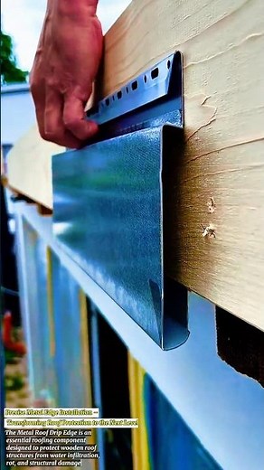 Precise Metal Edge Installation – Transforming Roof Protection to the Next Level