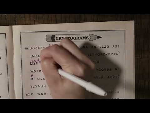 How to solve a cryptogram word-by-word, brain cell-by-brain cell